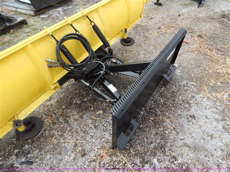 meyer skid steer snow plow|meyer snow plow identification.